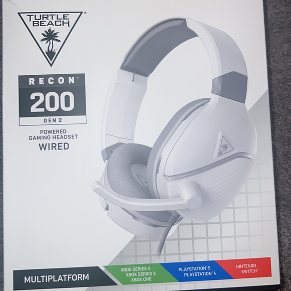 Brand New Turtle Beach Recon 200 Gen 2 wired headset